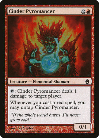 Cinder Pyromancer [Premium Deck Series: Fire and Lightning] | Sanctuary Gaming