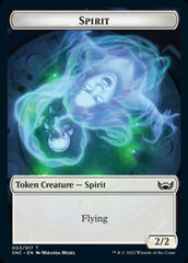 Devil // Spirit Double-sided Token [Streets of New Capenna Tokens] | Sanctuary Gaming
