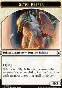 Glyph Keeper // Warrior Token [Amonkhet Tokens] | Sanctuary Gaming