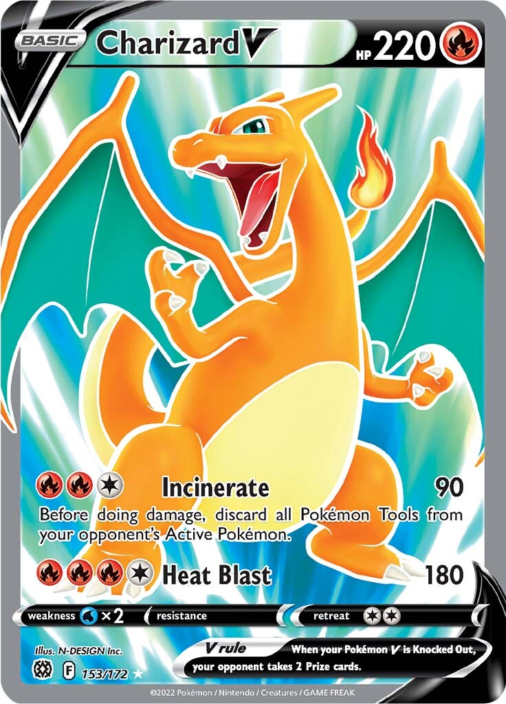 Charizard V (153/172) [Sword & Shield: Brilliant Stars] | Sanctuary Gaming