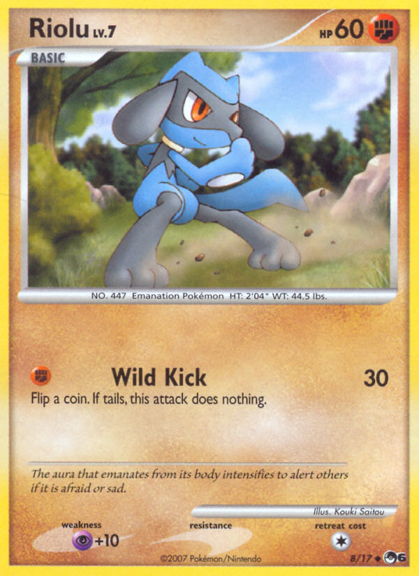 Riolu (8/17) [POP Series 6] | Sanctuary Gaming