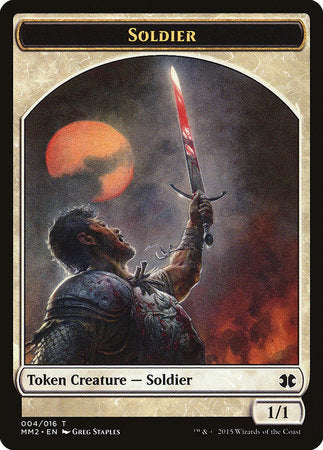 Soldier Token [Modern Masters 2015 Tokens] | Sanctuary Gaming