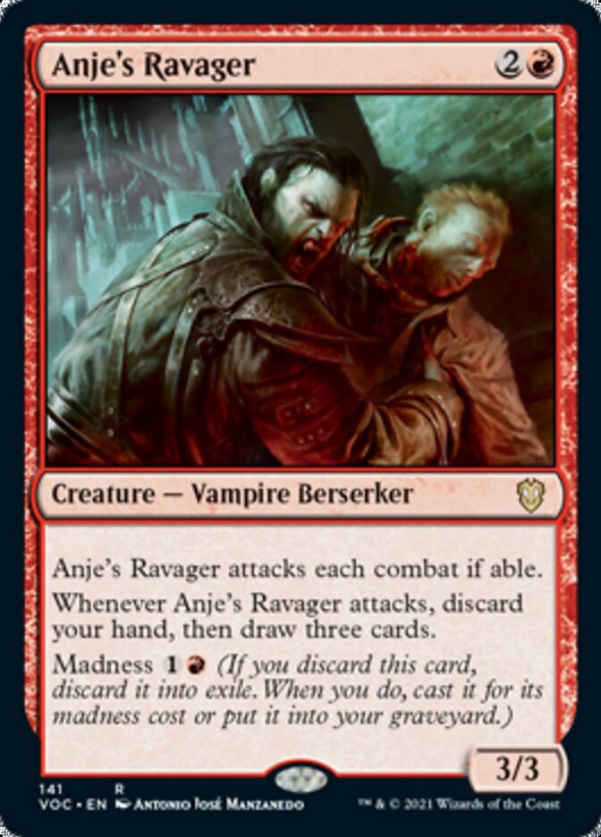 Anje's Ravager [Innistrad: Crimson Vow Commander] | Sanctuary Gaming