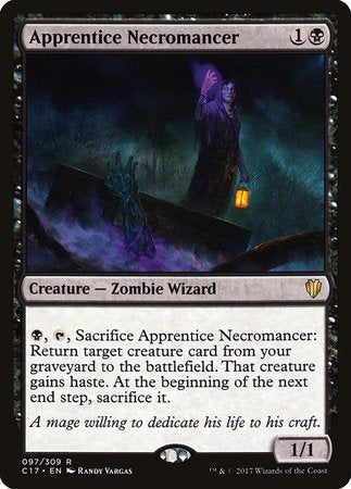 Apprentice Necromancer [Commander 2017] | Sanctuary Gaming