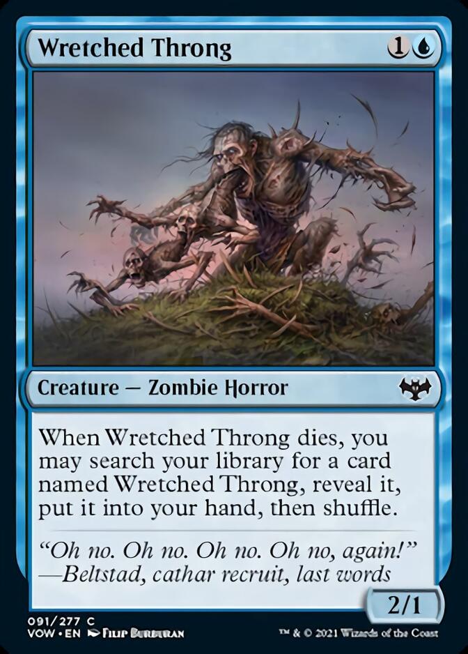 Wretched Throng [Innistrad: Crimson Vow] | Sanctuary Gaming