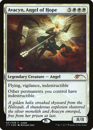 Avacyn, Angel of Hope [Judge Gift Cards 2017] | Sanctuary Gaming