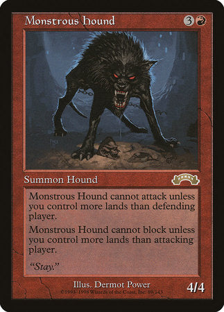 Monstrous Hound [Exodus] | Sanctuary Gaming