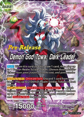 Towa // Demon God Towa, Dark Leader (BT17-110) [Ultimate Squad Prerelease Promos] | Sanctuary Gaming