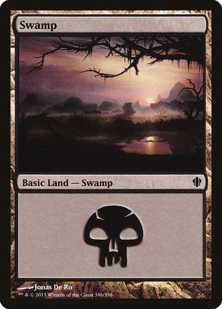 Swamp (346) [Commander 2013] | Sanctuary Gaming