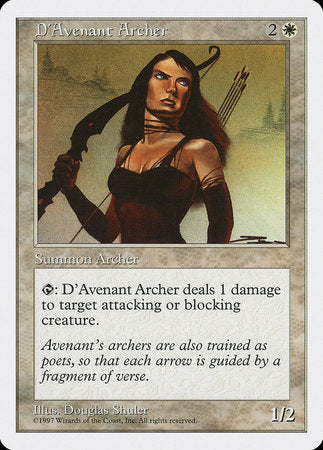 D'Avenant Archer [Fifth Edition] | Sanctuary Gaming