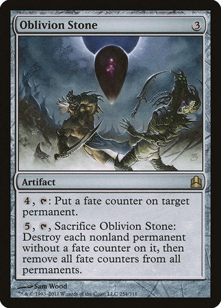 Oblivion Stone [Commander 2011] | Sanctuary Gaming