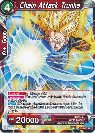 Chain Attack Trunks (Starter Deck - The Extreme Evolution) [SD2-05] | Sanctuary Gaming