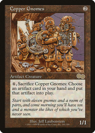 Copper Gnomes [Urza's Saga] | Sanctuary Gaming