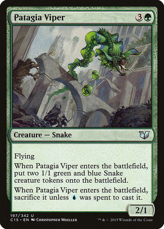 Patagia Viper [Commander 2015] | Sanctuary Gaming