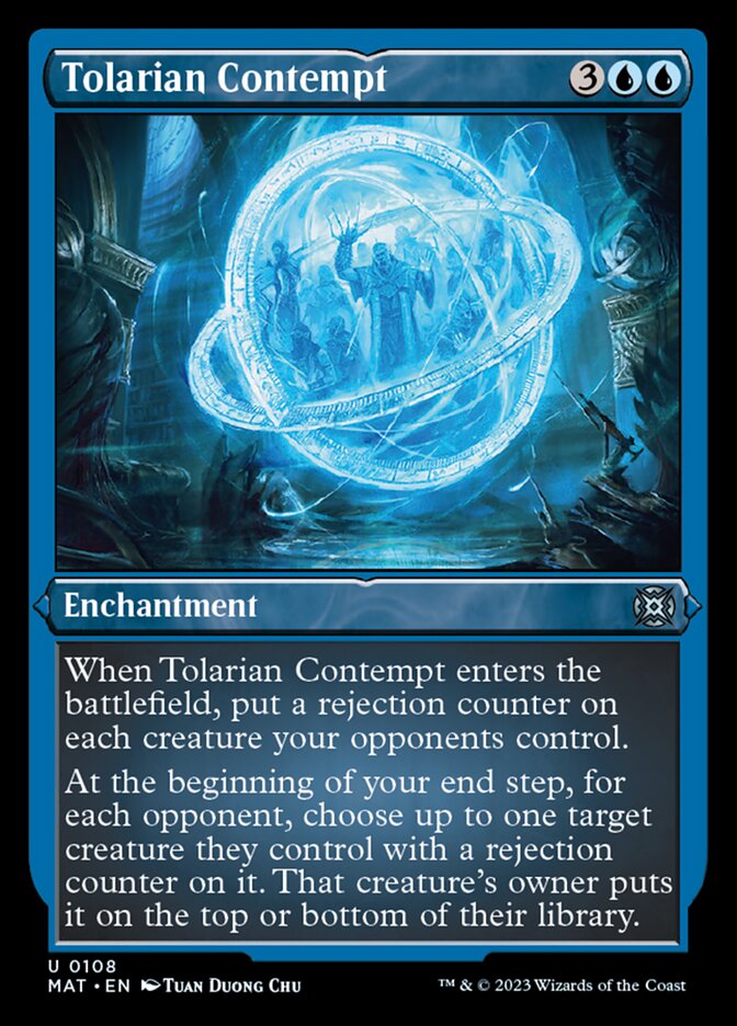 Tolarian Contempt (Foil Etched) [March of the Machine: The Aftermath] | Sanctuary Gaming