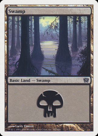 Swamp (342) [Ninth Edition] | Sanctuary Gaming