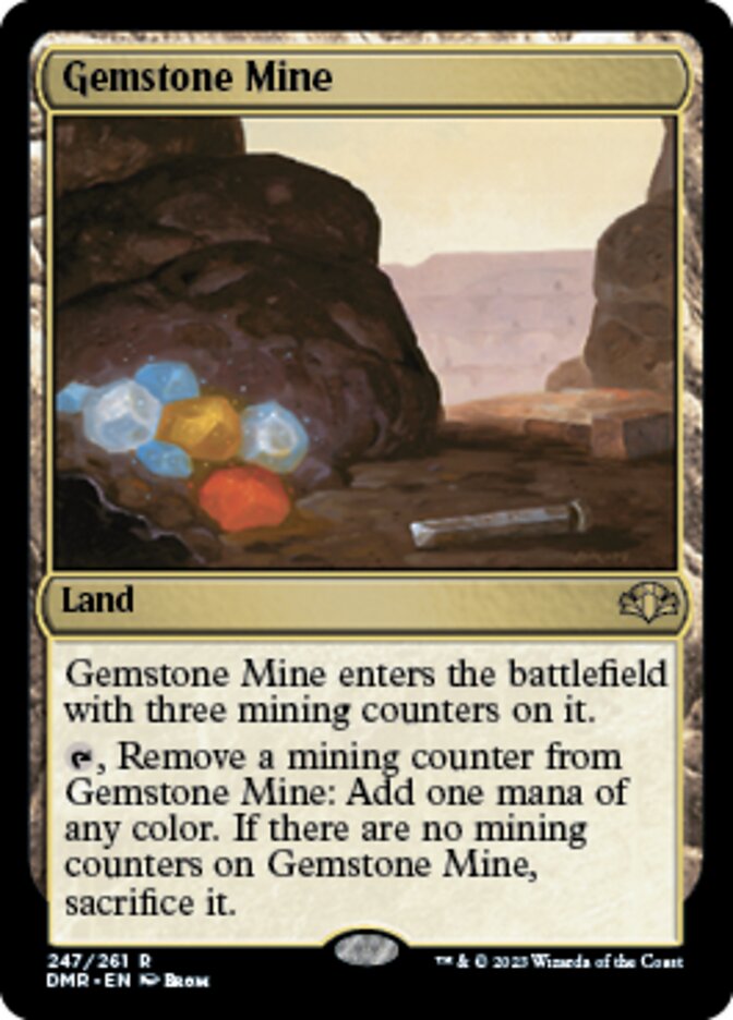 Gemstone Mine [Dominaria Remastered] | Sanctuary Gaming