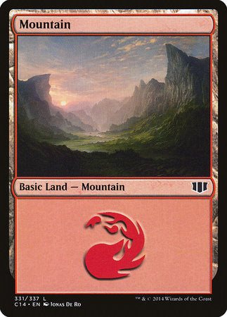 Mountain (331) [Commander 2014] | Sanctuary Gaming
