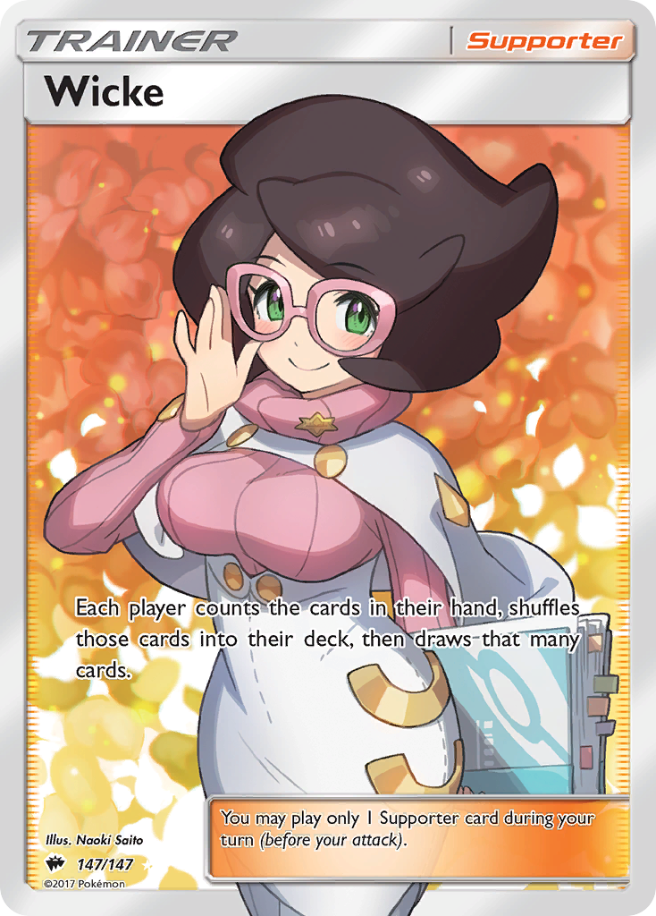 Wicke (147/147) [Sun & Moon: Burning Shadows] | Sanctuary Gaming