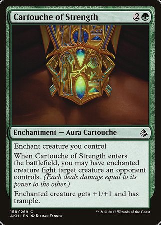 Cartouche of Strength [Amonkhet] | Sanctuary Gaming