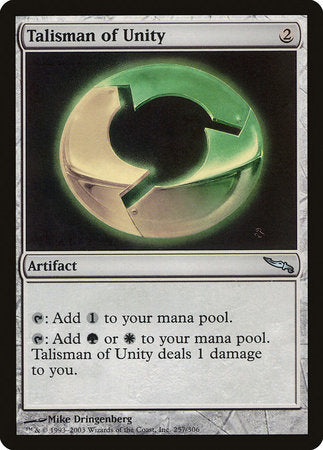 Talisman of Unity [Mirrodin] | Sanctuary Gaming