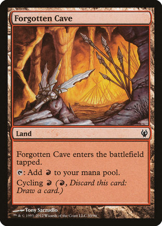 Forgotten Cave [Duel Decks: Izzet vs. Golgari] | Sanctuary Gaming