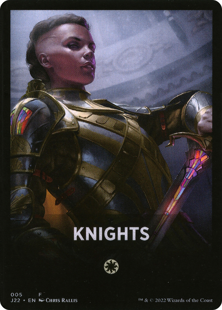 Knights Theme Card [Jumpstart 2022 Front Cards] | Sanctuary Gaming