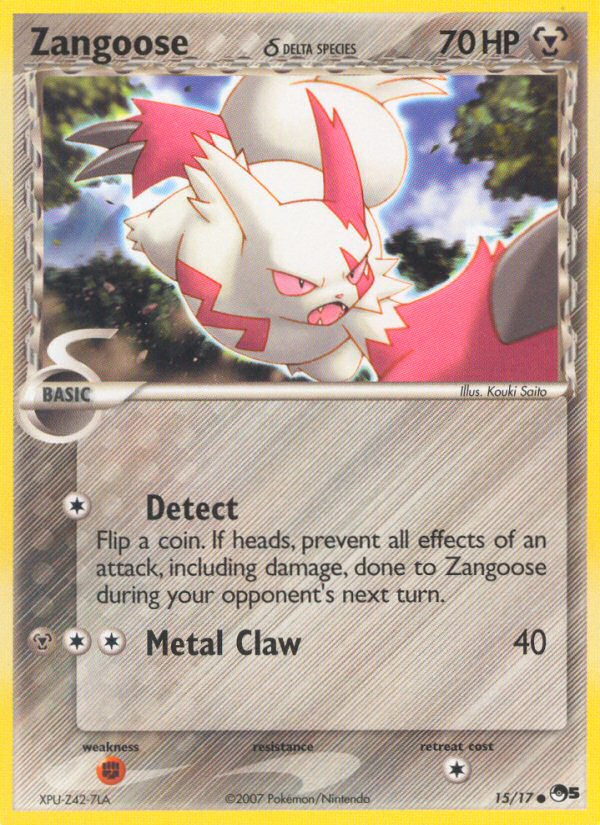 Zangoose (15/17) (Delta Species) [POP Series 5] | Sanctuary Gaming