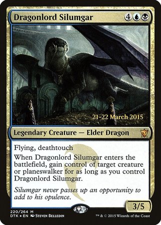 Dragonlord Silumgar [Dragons of Tarkir Promos] | Sanctuary Gaming