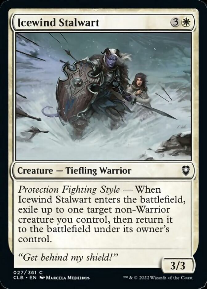Icewind Stalwart [Commander Legends: Battle for Baldur's Gate] | Sanctuary Gaming