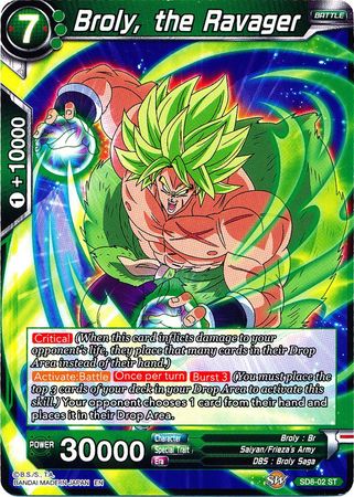 Broly, the Ravager (Starter Deck - Rising Broly) [SD8-02] | Sanctuary Gaming