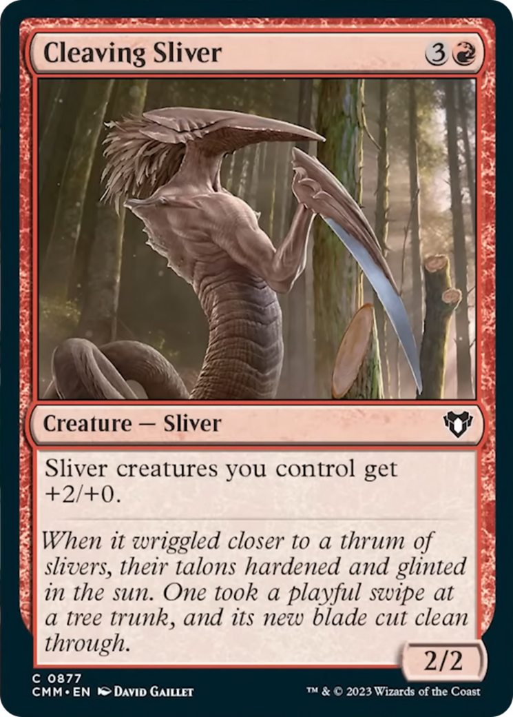 Cleaving Sliver [Commander Masters] | Sanctuary Gaming