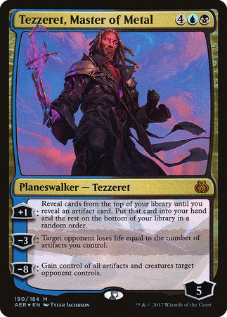 Tezzeret, Master of Metal [Aether Revolt] | Sanctuary Gaming
