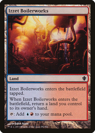 Izzet Boilerworks [Commander 2013] | Sanctuary Gaming