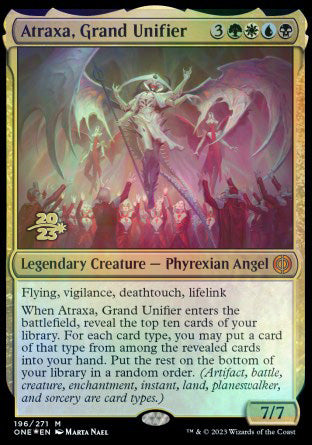 Atraxa, Grand Unifier [Phyrexia: All Will Be One Prerelease Promos] | Sanctuary Gaming