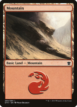 Mountain (260) [Dragons of Tarkir] | Sanctuary Gaming