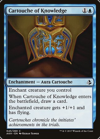 Cartouche of Knowledge [Amonkhet] | Sanctuary Gaming