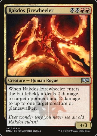 Rakdos Firewheeler [Ravnica Allegiance] | Sanctuary Gaming