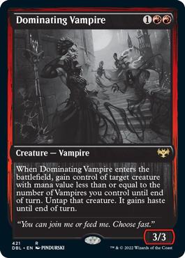 Dominating Vampire [Innistrad: Double Feature] | Sanctuary Gaming