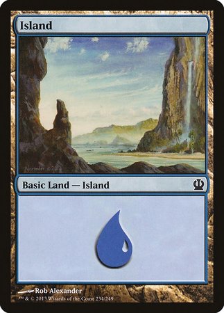 Island (234) [Theros] | Sanctuary Gaming