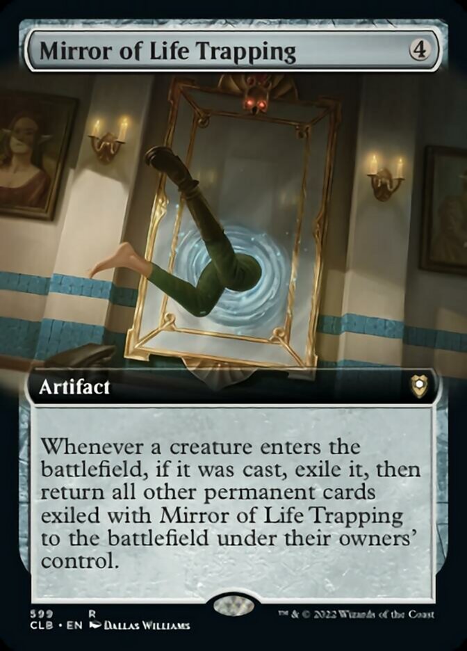 Mirror of Life Trapping (Extended Art) [Commander Legends: Battle for Baldur's Gate] | Sanctuary Gaming