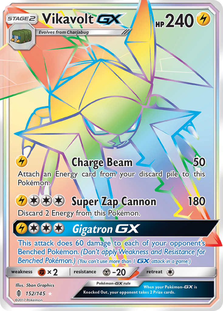 Vikavolt GX (152/145) [Sun & Moon: Guardians Rising] | Sanctuary Gaming