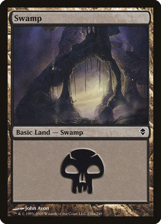 Swamp (238a) [Zendikar] | Sanctuary Gaming