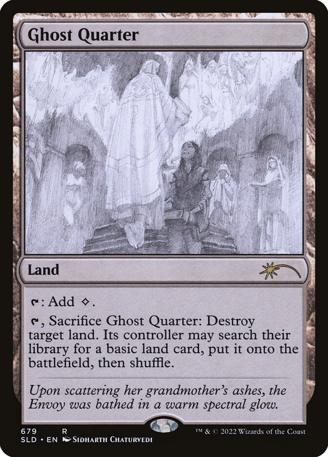 Ghost Quarter (Sketch) [Secret Lair Drop Promos] | Sanctuary Gaming