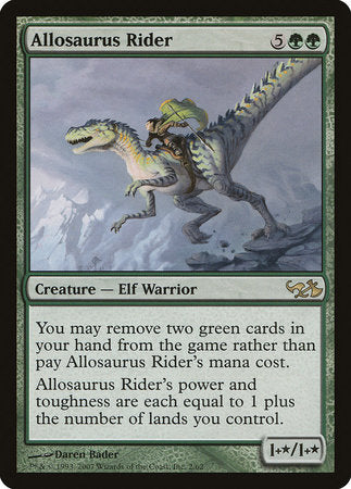Allosaurus Rider [Duel Decks: Elves vs. Goblins] | Sanctuary Gaming