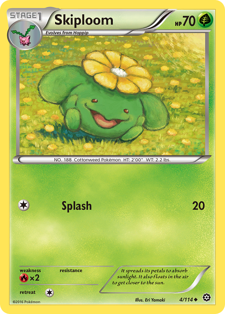 Skiploom (4/114) [XY: Steam Siege] | Sanctuary Gaming