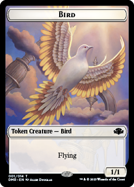 Goblin // Bird Double-Sided Token [Dominaria Remastered Tokens] | Sanctuary Gaming
