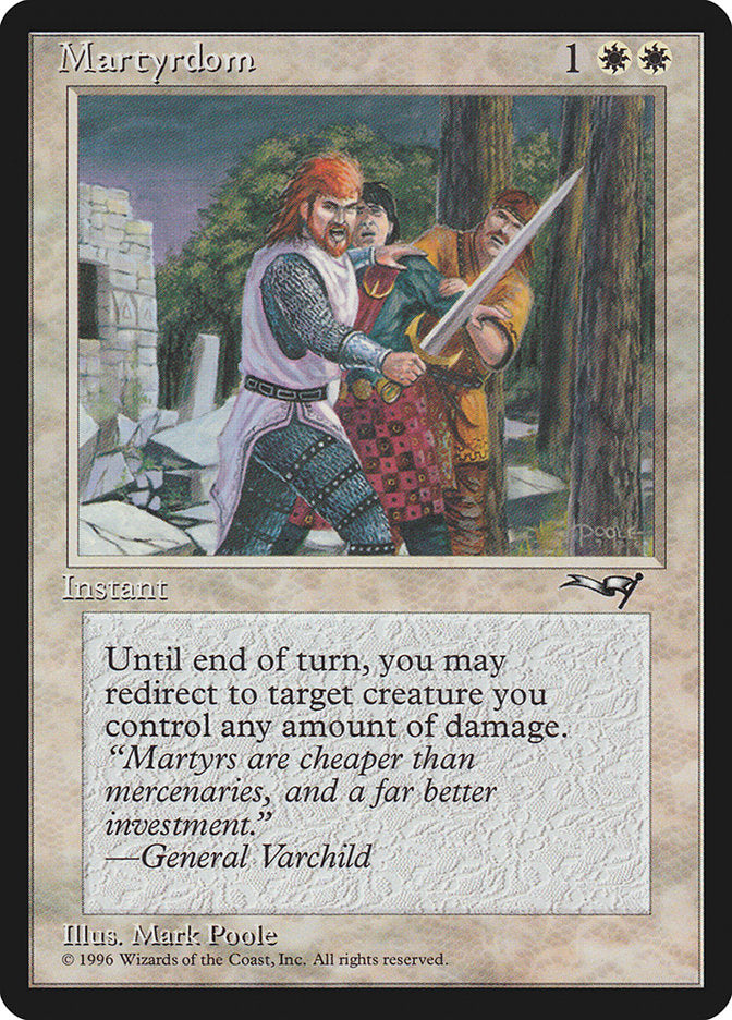 Martyrdom (Sword Drawn) [Alliances] | Sanctuary Gaming