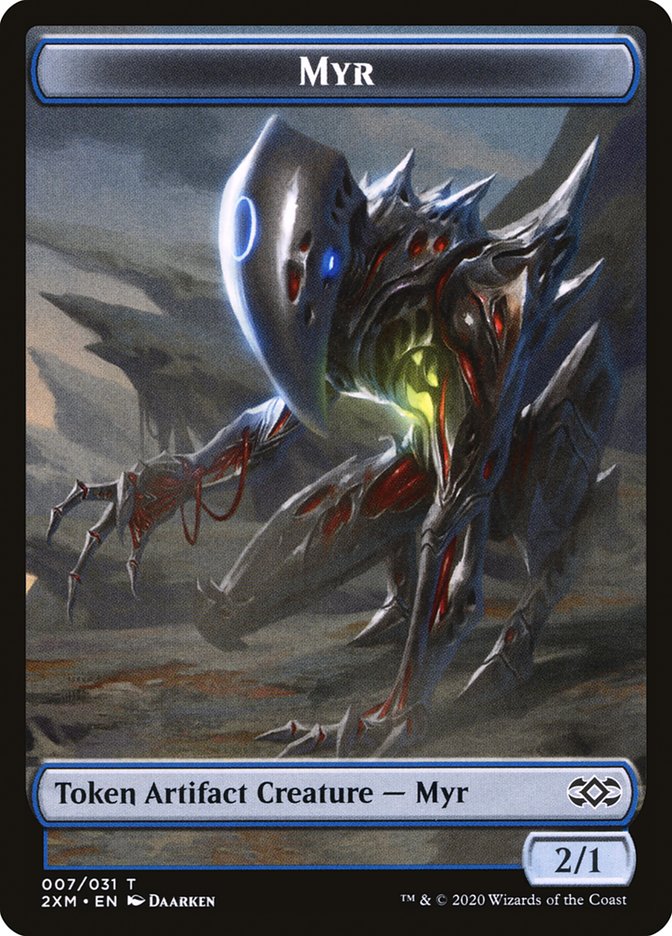 Myr (007/031) [Double Masters Tokens] | Sanctuary Gaming