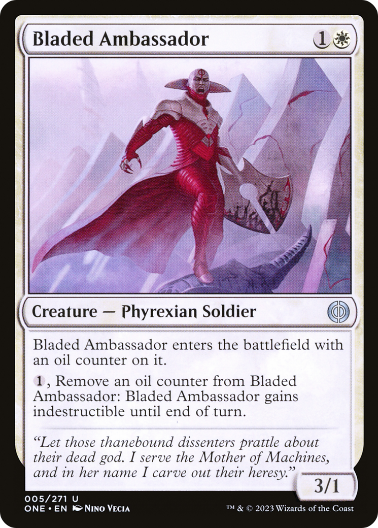 Bladed Ambassador [Phyrexia: All Will Be One] | Sanctuary Gaming